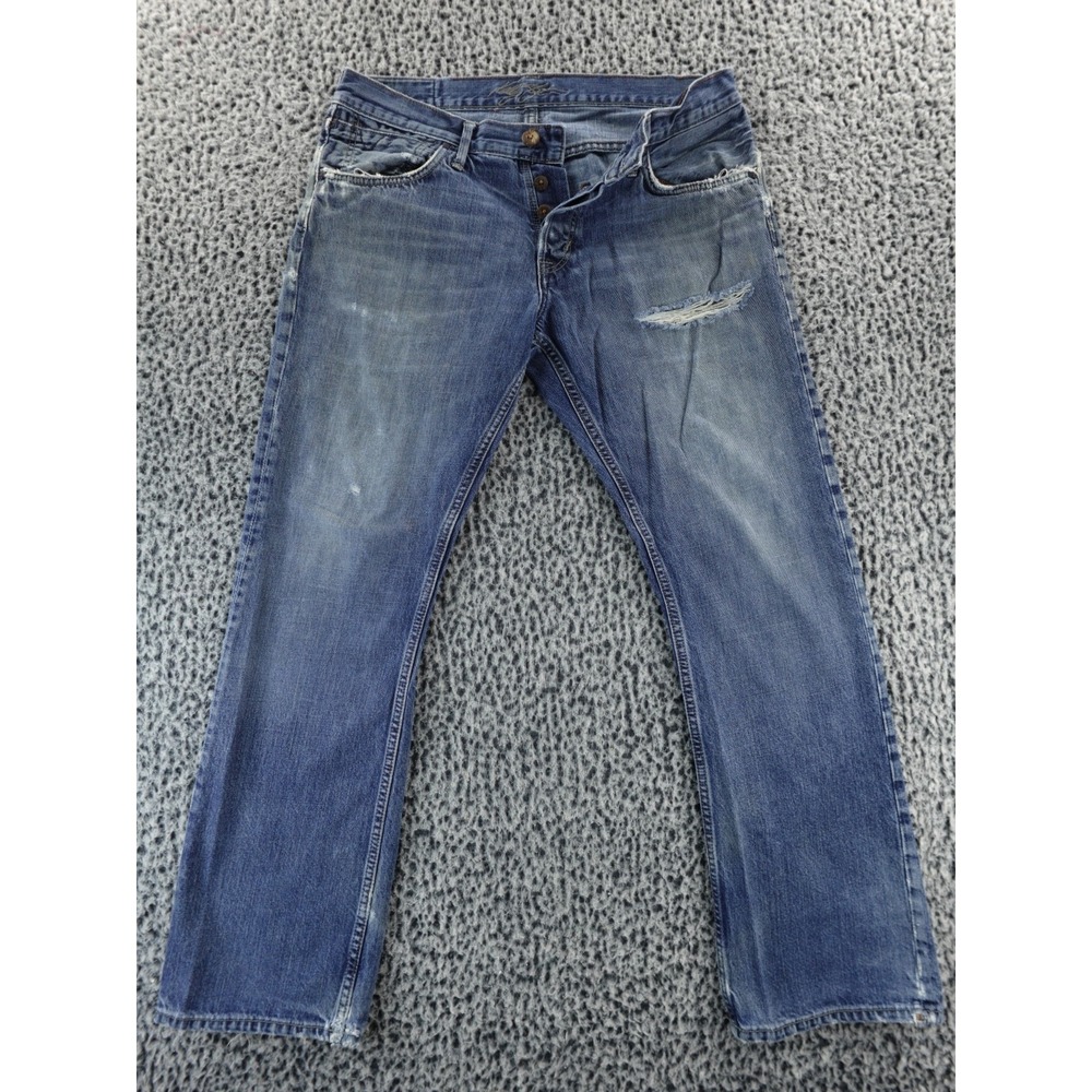 Men's QUICKSILVER QuikJean Blue Denim Jeans 5 Pocket Size 31 VGC‎